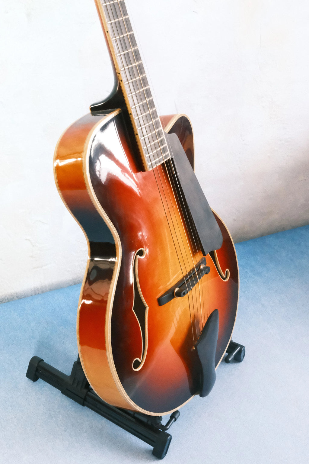 Yunzhi YZ-19NYL 7-String Electric Archtop Jazz Guitar Maple Neck Solid Hollow Body Spruce Top Ebony Luthier Handcrafted Custom