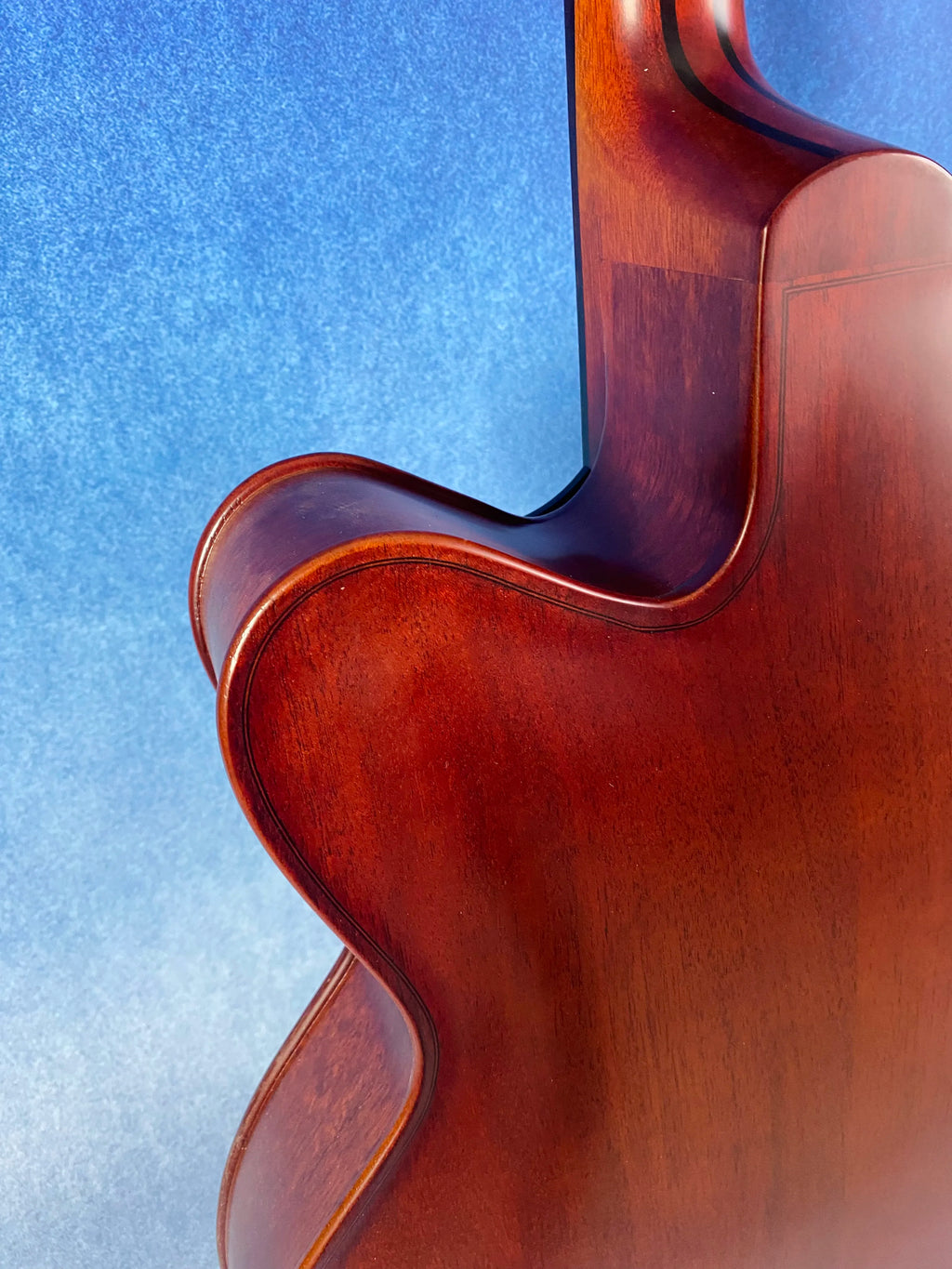ViolinArchtop Jazz Guitar Spruce Top Mahogany Hollow Body Electric Acoustic 17inch Yunzhi Luthier Custom Handmade-in Stock Ready