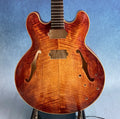 Handcraft Luthier ES335 Archtop Jazz Guitar Hollow Body Components & Kits with Maple Neck Ebony Fingerboard Spruce Top