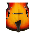 Yunzhi Customizable Archtop Jazz Acoustic Guitar Handcrafted with Maple Carved Solid Body and Ebony Fingerboard by Craftsmen
