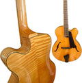 Yunzhi 16\" Quality Jazz Guitar Handcrafted Archtop Hollow Body Custom Carved Solid Maple with Ebony Fingerboard