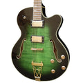 Yunzhi Customizable Electric Jazz Guitar Semi Hollow Body Solid Maple Carved Archtop Ebony Fingerboard Handmade Musical