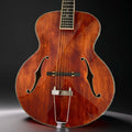 Yunzhi Handcrafted Jazz Guitar Carved Solid Maple Hollow Body Ebony Customizable Acoustic Electric Archtop Instrument