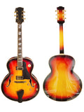 Acoustic Hollow Guitar Handcrafted Solid Maple Wood Jazz Guitar Instruments Musical